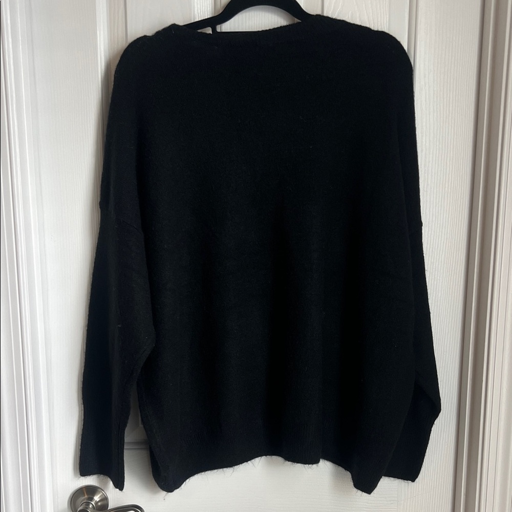 CeCe Black Knit Sweater - Picture 6 of 6